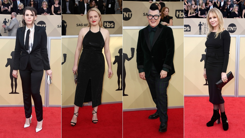 Illustration for article titled Millennial Pink's Not Dead On the SAG Awards Red Carpet